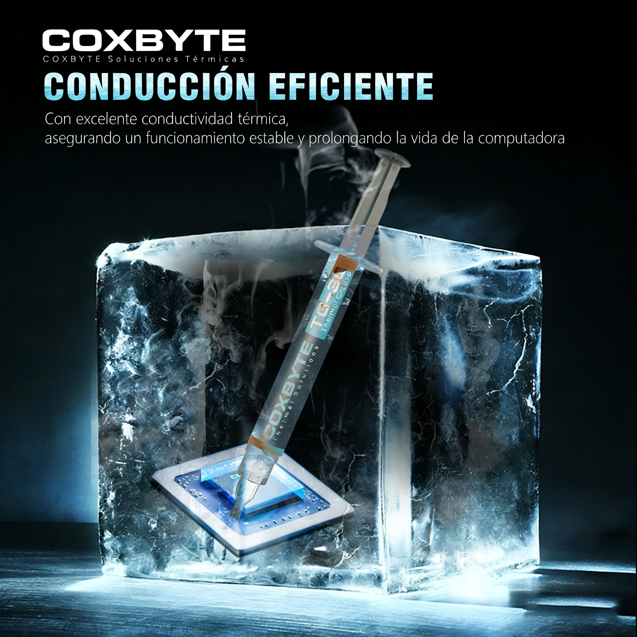 Coxbyte TG-30 pasta térmica CPU GPU alta conductividad - imagen 4