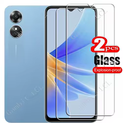 Protector Vidrio Templado OPPO A17 Antigolpes 6,56 Pulgadas