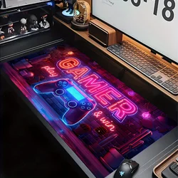 Alfombrilla Gaming para Ratón con Iluminación Neón Antideslizante