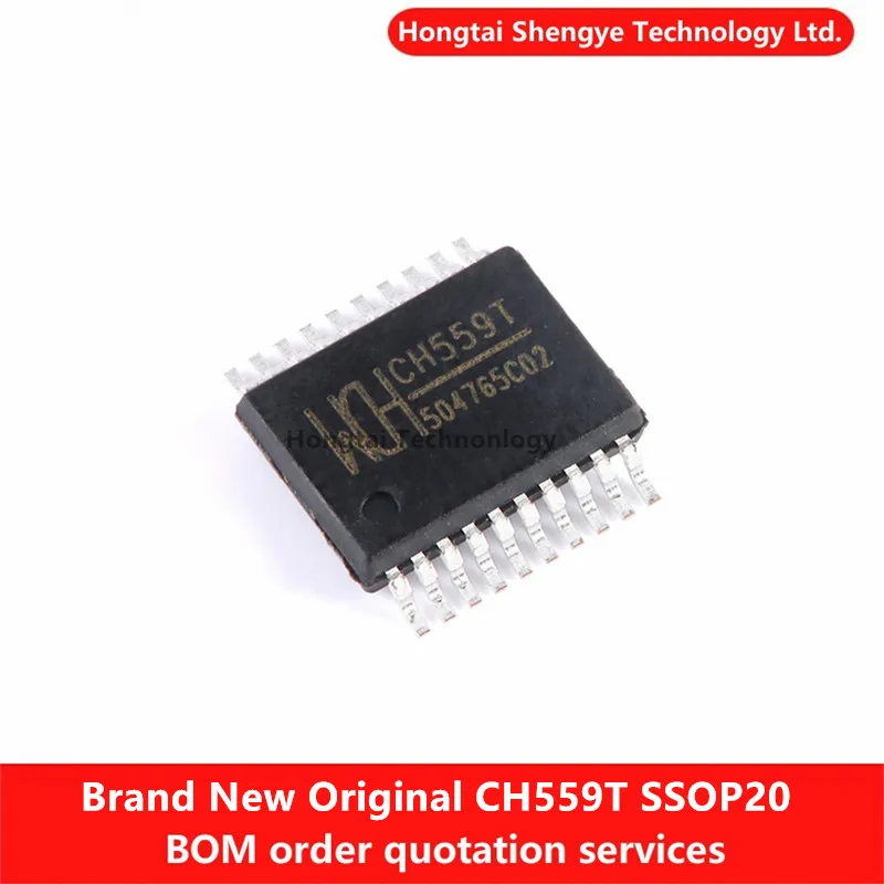 Chip microcontrolador USB CH559T SMT SSOP20, potenciador de 8 bits, nuevo y Original de fábrica