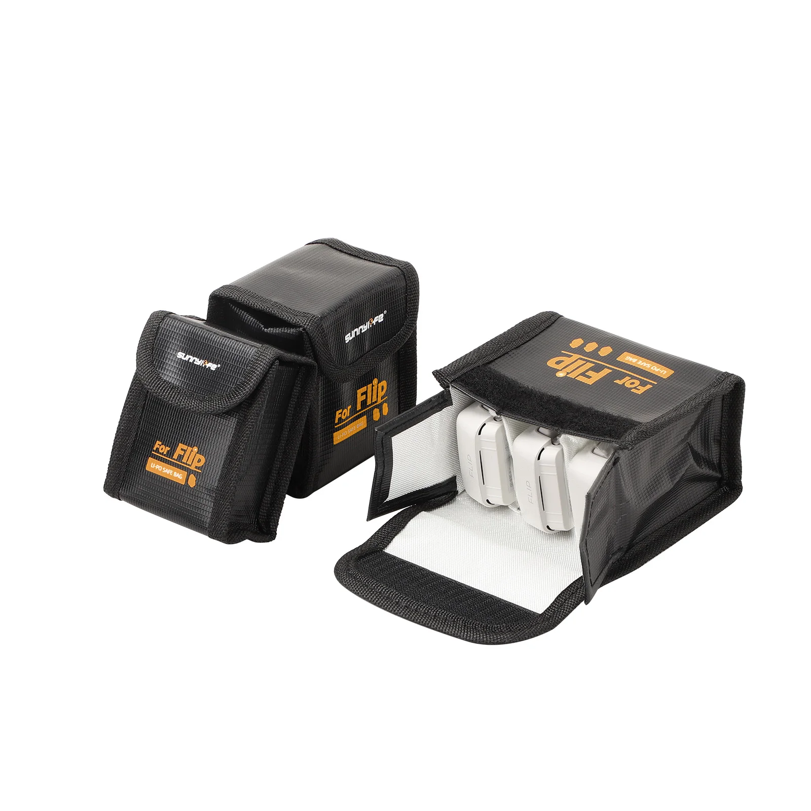 Bolsa a prueba de explosiones de batería de litio para DJI FLIP, bolsa protectora de almacenamiento de seguridad de alta temperatura para accesorios de Dron DJI Flip - imagen 2