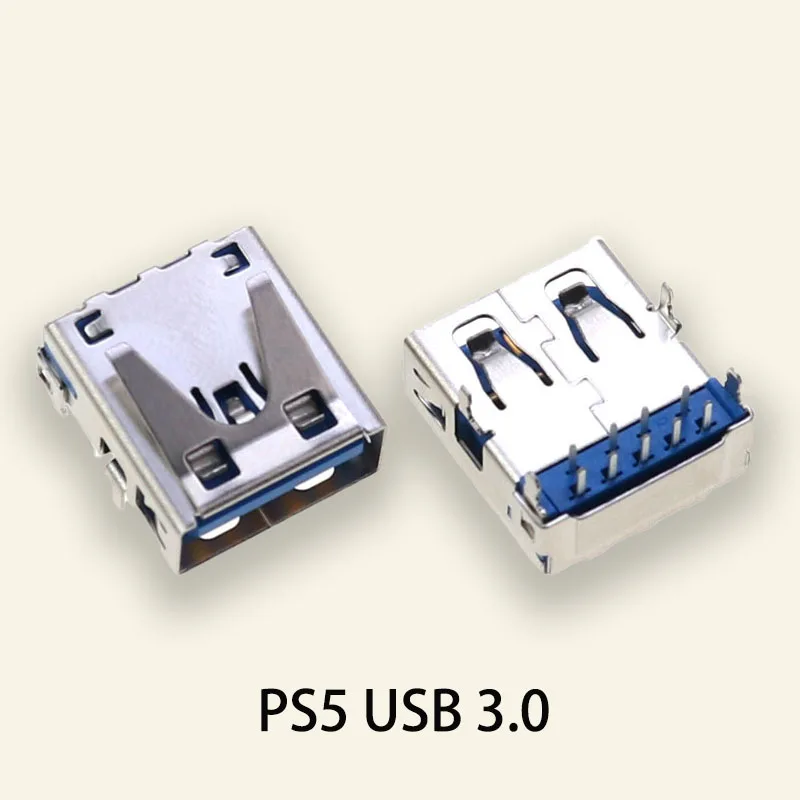 2PCS PS5 USB 2.0 3.0 Interface PS5 TYPE-C USB Interface PS5 Headphone Charging 2-in-1 Interface Connector - imagen 2