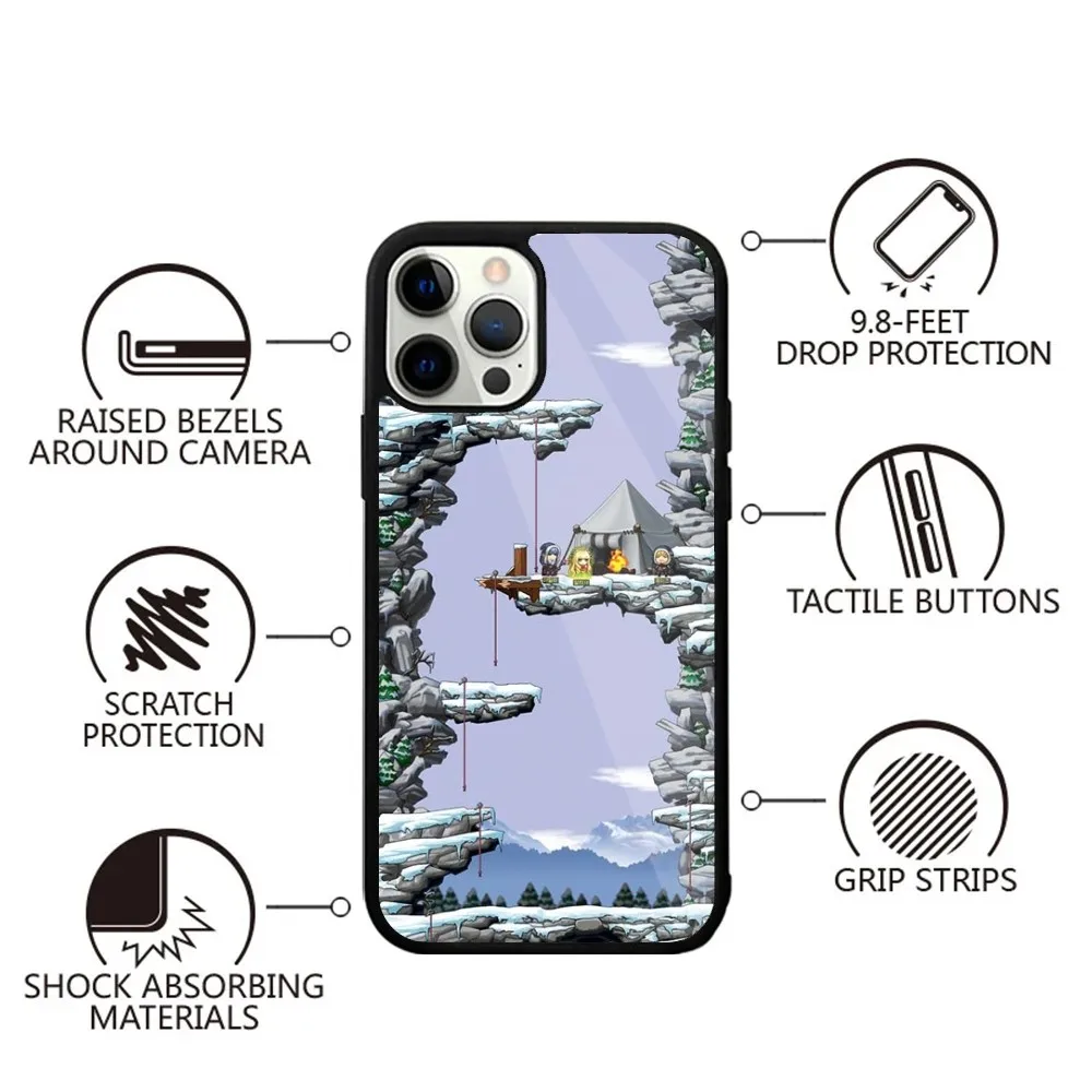 Funda de teléfono M-Maplestory Game para iPhone 15,14,13,12,11,Plus,Pro,Max Mini Magsafe carga inalámbrica magnética - imagen 4