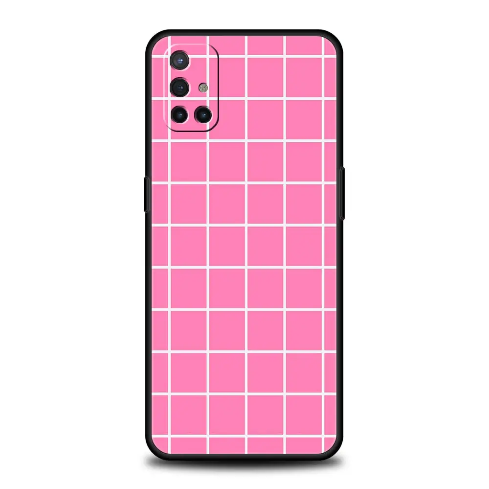 Coque de téléphone à grille rose, étui pour OnePlus 15 13 12 11 10 9 8 13T 10T 7T Pro 13R 12R 9RT 8T Nord 4 N200 2T CE 2 3 5G Lite - imagen 4