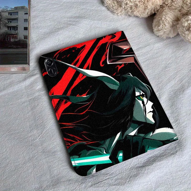 Bleach Anime Cool Shinigami para Honor Tab Pad MagicPad Tablet 6 7 8 9 10 13 V7 V8 X8a X9a X9 X8 GT GT2 Pro funda para tableta