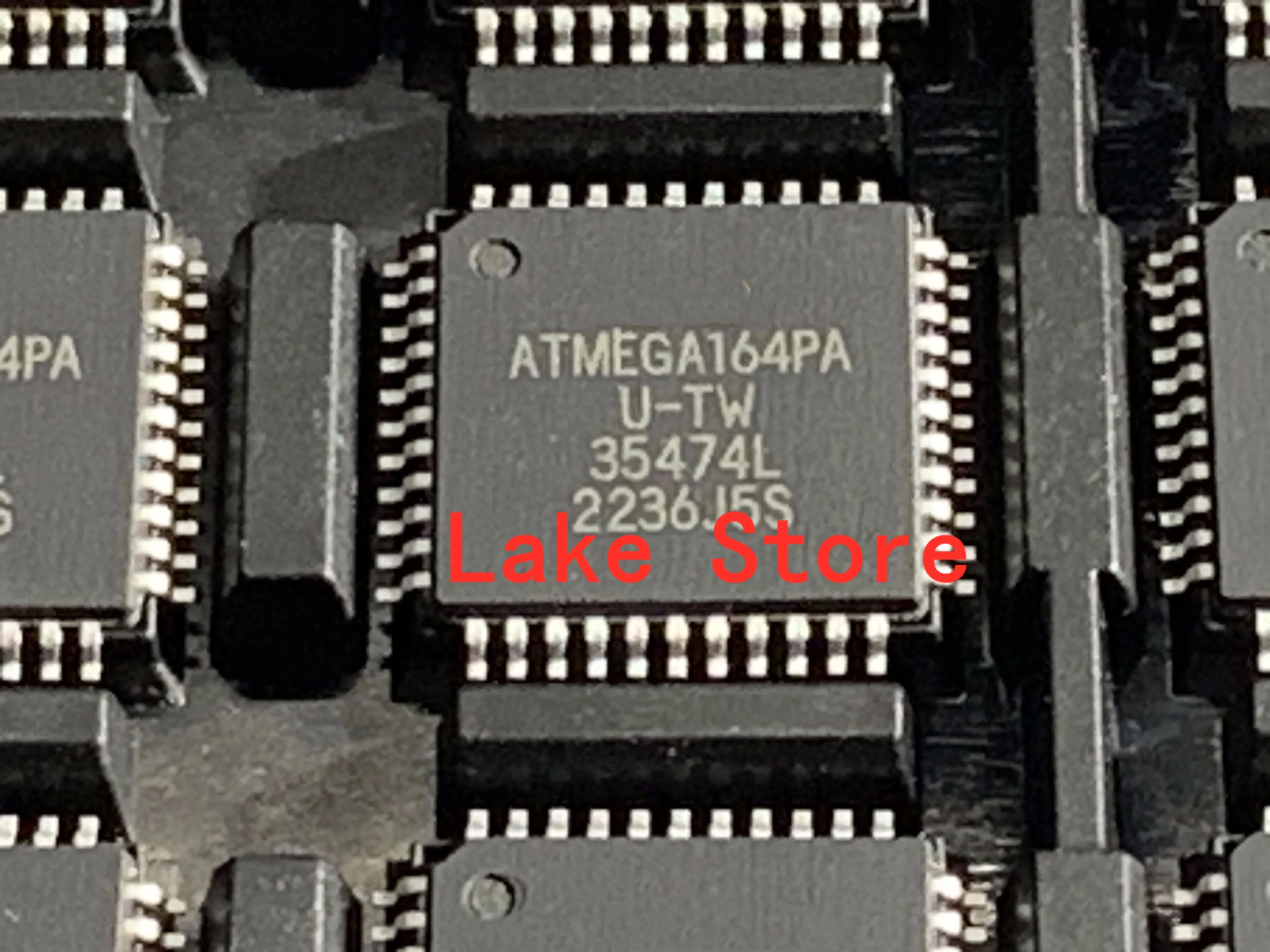 Derecho 5 Unids/lote ATMEGA164PA-AU ATMEGA164PA ATMEGA164 QFP Bueno