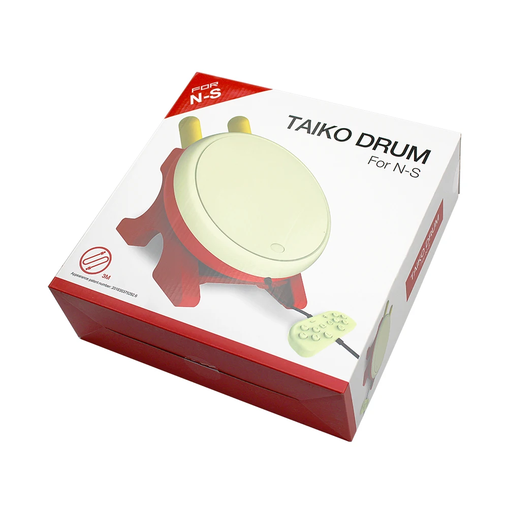 Taiko Drum para consola NS Joy-Con, accesorios para videojuegos, PS3, PS4, PC, Nintendo Switch, NX, NS - imagen 5