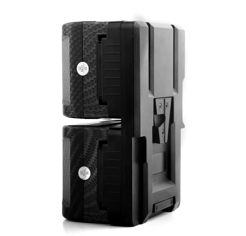 Placa de batería de montaje en V Mini Dual, placa adaptadora de intercambio en caliente con dos puertos D-tap - imagen 5