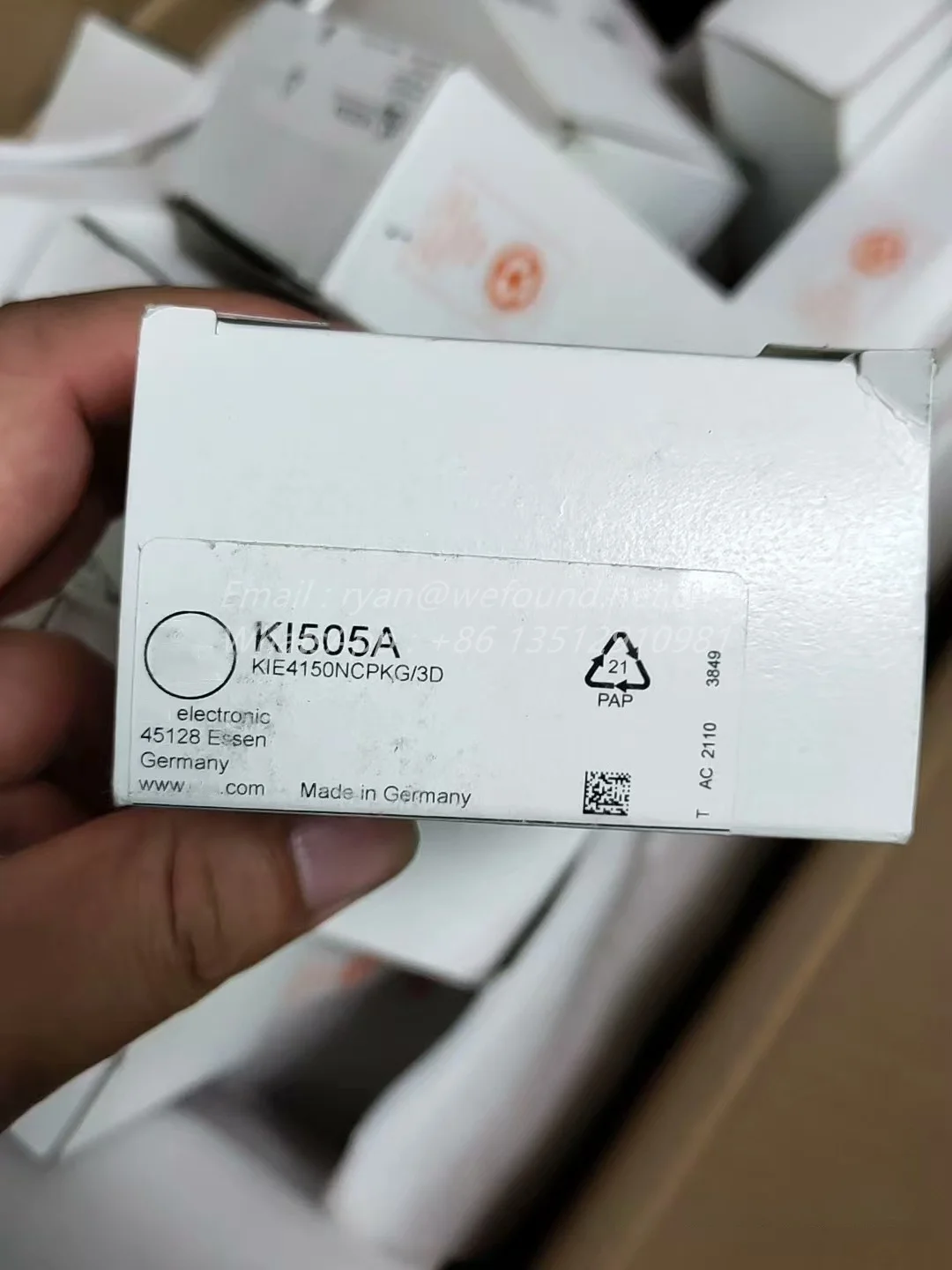 KI505A para sensor capacitivo IFM, KIE4150NCPKG/3D - imagen 2