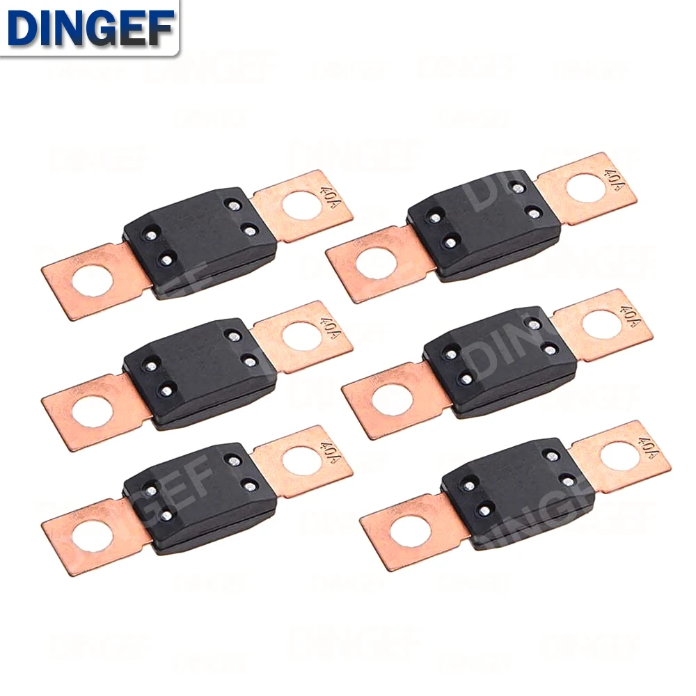 1 Uds LITTEL FUSE ANL fusible de coche MEGA Bolt-on fusible soplado A fusible de hoja 40A 50A 60A 80A 100A 125A 175A 150A 200A 250A 300A 400A