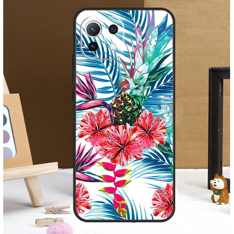 Funda de pájaros Hawaianos para teléfono móvil, carcasa para POCO M6, X3, X5, X6 Pro, F3, F5, M5s, Xiaomi 13T, 12T, 11T, 14 Pro, 12, 13 Lite - imagen 4