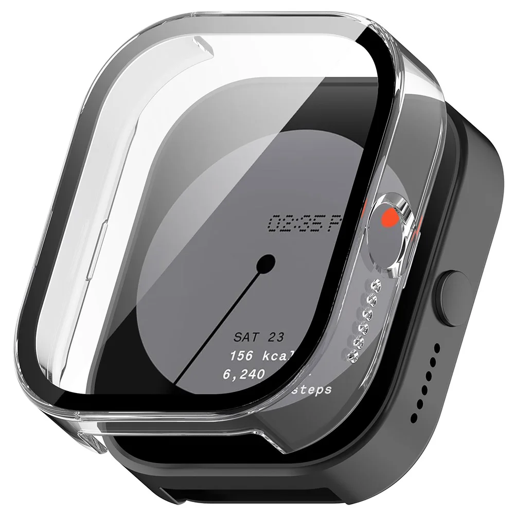 Funda protectora con funda protectora de vidrio templado, carcasa protectora de pantalla antiarañazos para CMF de Nothing Watch Pro, accesorios - imagen 5