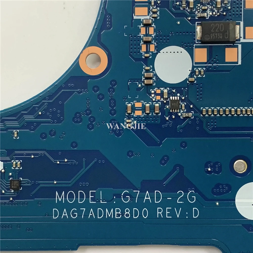 WANGJIE para HP 14-CE TPN-Q207 placa base G7AD DAG7ADMB8D0 L36236-601 L36236-001 SRFFX i5-8265U MX150 2GB - imagen 5