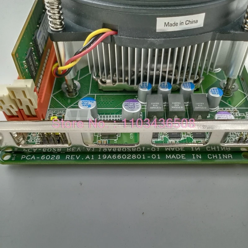 Nuevo para la placa base de Control Industrial Advantech LGA1150 H81 tarjeta de red única PCA-6028 PCA-6028VG-00A1E PCA-6028VG - imagen 5