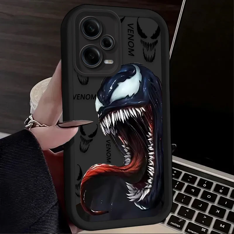 Funda Marvel Blood Moon Venom para Xiaomi Redmi Note 13 14 12 11 Pro Plus 5G 14S 12S 11S 10S 10 9 Redmi 14C 13C 12C 12 4G - imagen 4