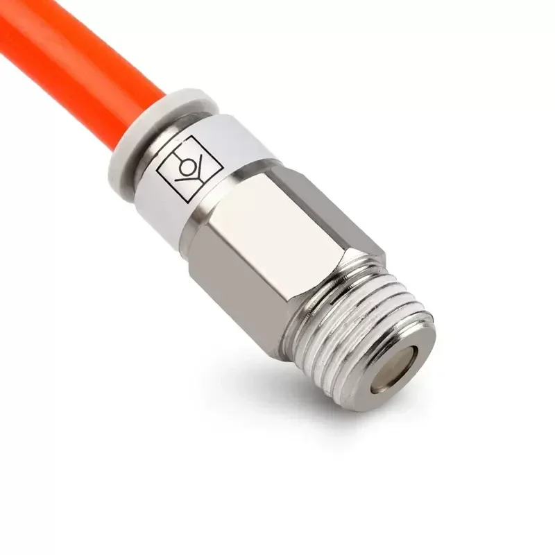 Válvula de retención neumática AKH, válvula de escape unidireccional, SPC8-02 directo, VPC8-01, evita el reflujo de aire, rosca BSPT 1/8 1/4 3/8 - imagen 5