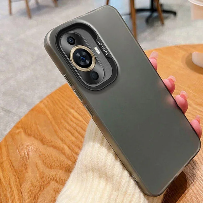 Para Huawei nova 12s funda Huawei nova 12s funda de teléfono NOVA12S fundas FOA-LX9 funda mate de piel Aurora metálica de lujo - imagen 4