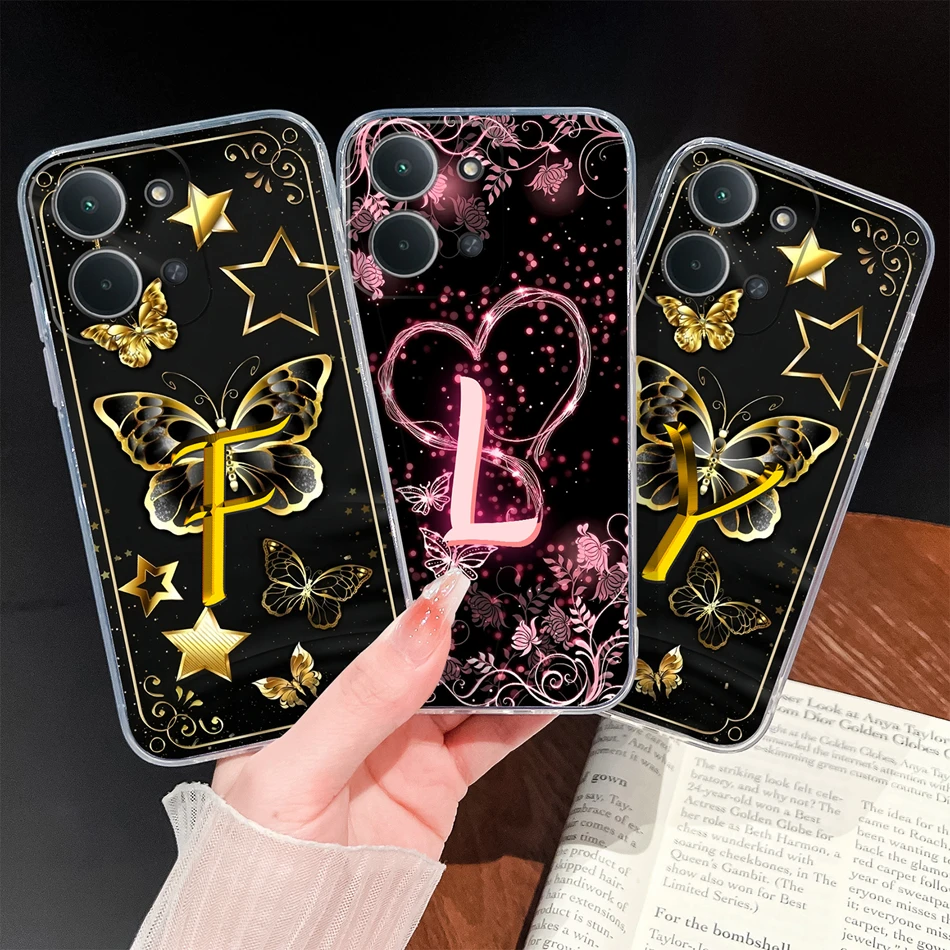 Para Redmi 15C 4G 5G funda Dreamy Star letras claro suave ligero Protector de teléfono para Redmi 15 C Anti caída TPU contraportada - imagen 2
