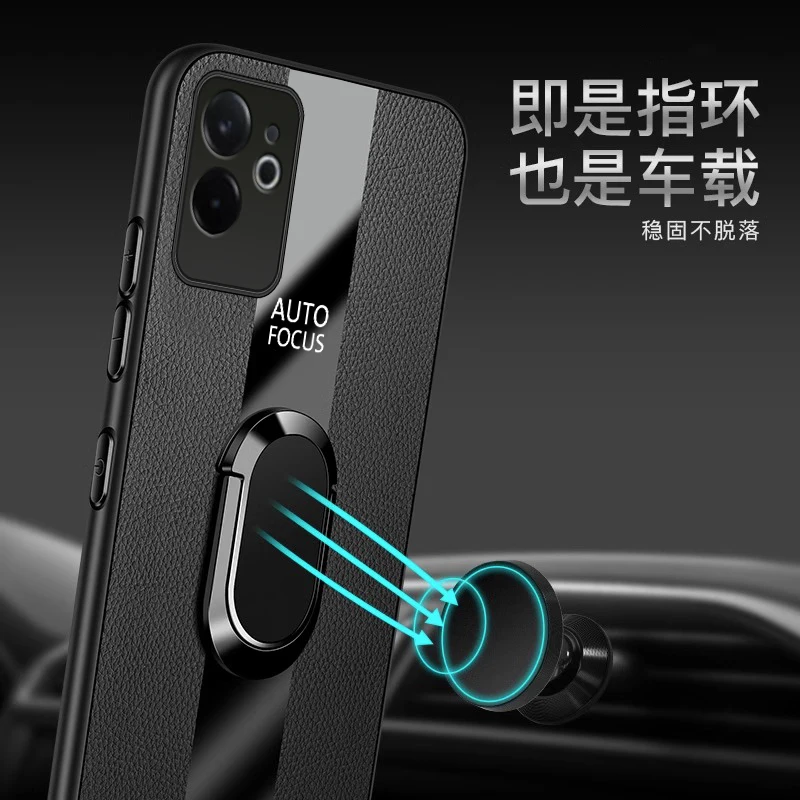 Capa para Realme GT7 Pro racing neo 7 turbo 7se Funda magnética para soporte de coche Funda con anillo - imagen 5