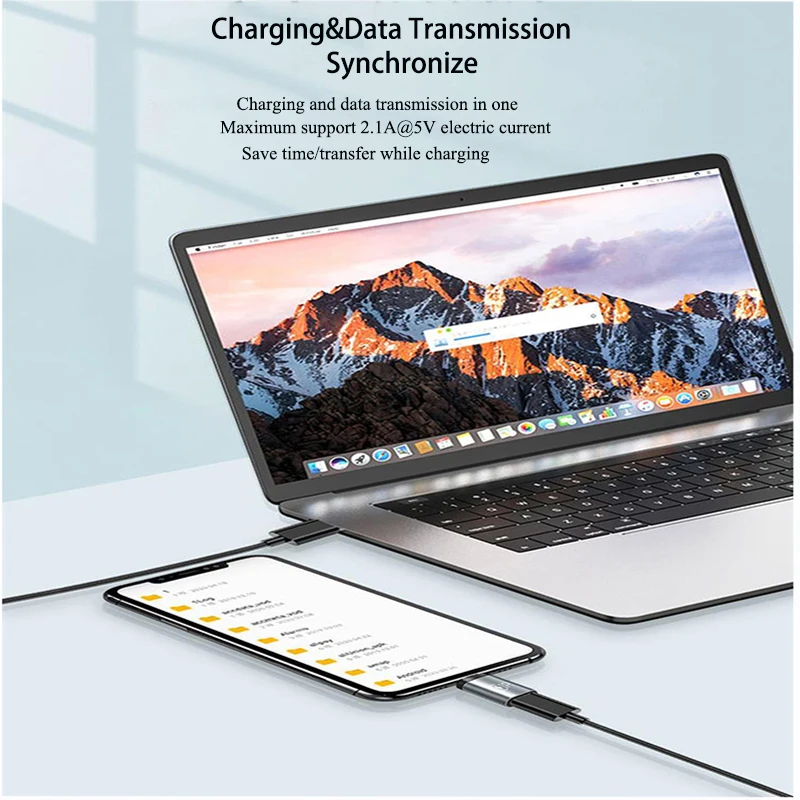 Convertidor de Cable USB Lightning a USB C Adaptador 20W Ios a tipo C para IPhone 15 14 13 Pro Max Huawei Xiaomi Samsung - imagen 4
