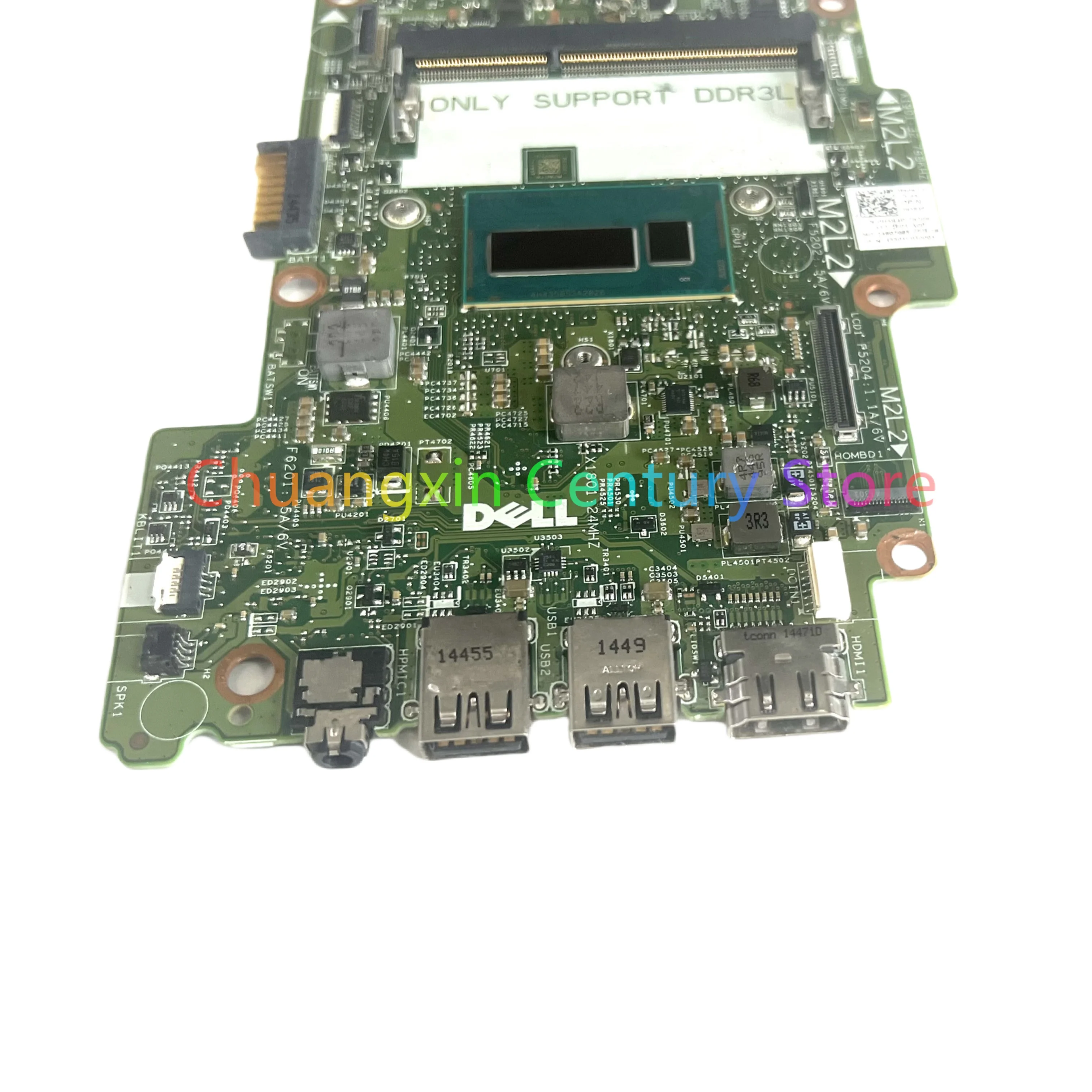 Adecuado para Dell Inspiron 13-7000 7347 7348 7352 7558 con I3 I5-5200U I7-5500U CPU DDR3L 13321-1 PWR: 8X6G1 placa base para ordenador portátil - imagen 3
