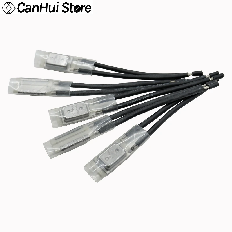 5 unids Termostato Interruptor de Temperatura 17AM 10A 250V Normalmente Cerrado 17AM033A5 17AM034A5 60°C 65°C 70°C 90°C 105°C 110°C 130°C 135°C 140°C 160°C