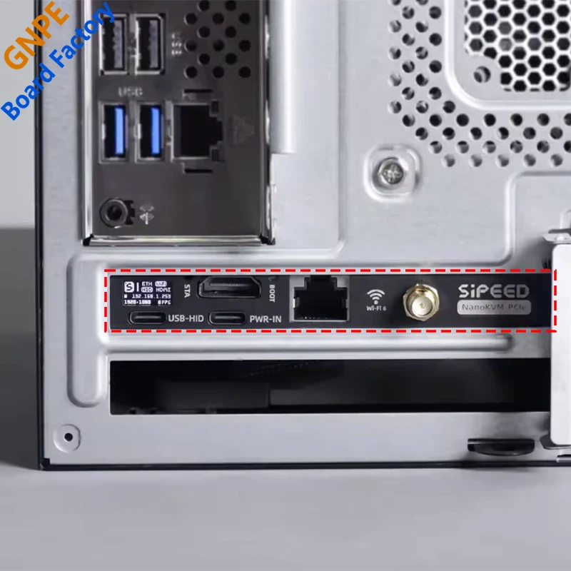 NanoKVM-PCIe Control remoto/alimentación/Servidor de mantenimiento de escritorio UART HDMI USB RISC-V para PiKVM Sipeed - imagen 2