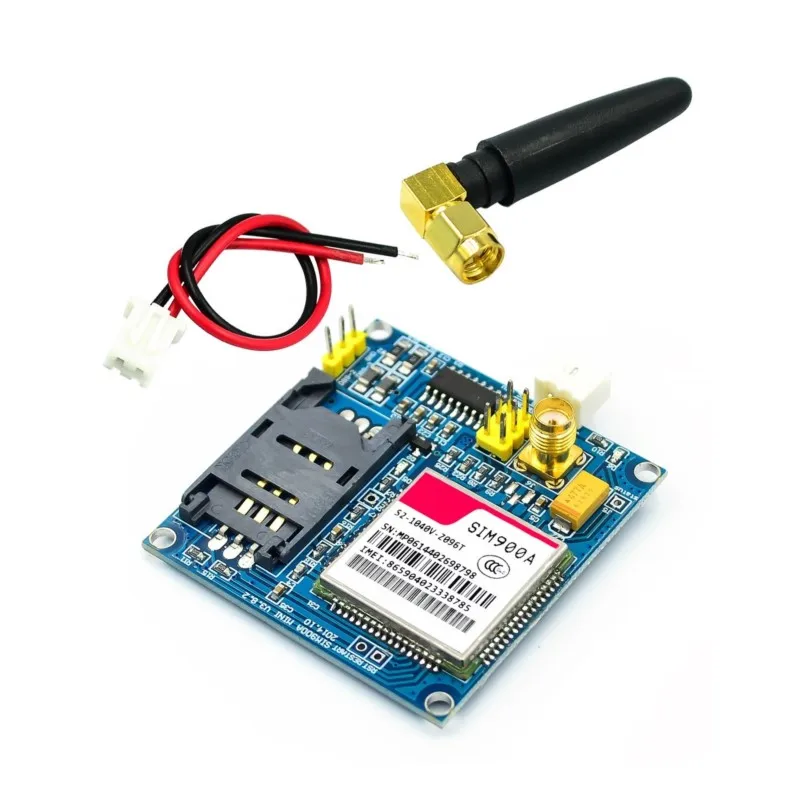 1 Uds módulo GSM SIM900A V4.0 Kit módulo de extensión inalámbrica GSM GPRS antena de placa probada tienda mundial - imagen 3
