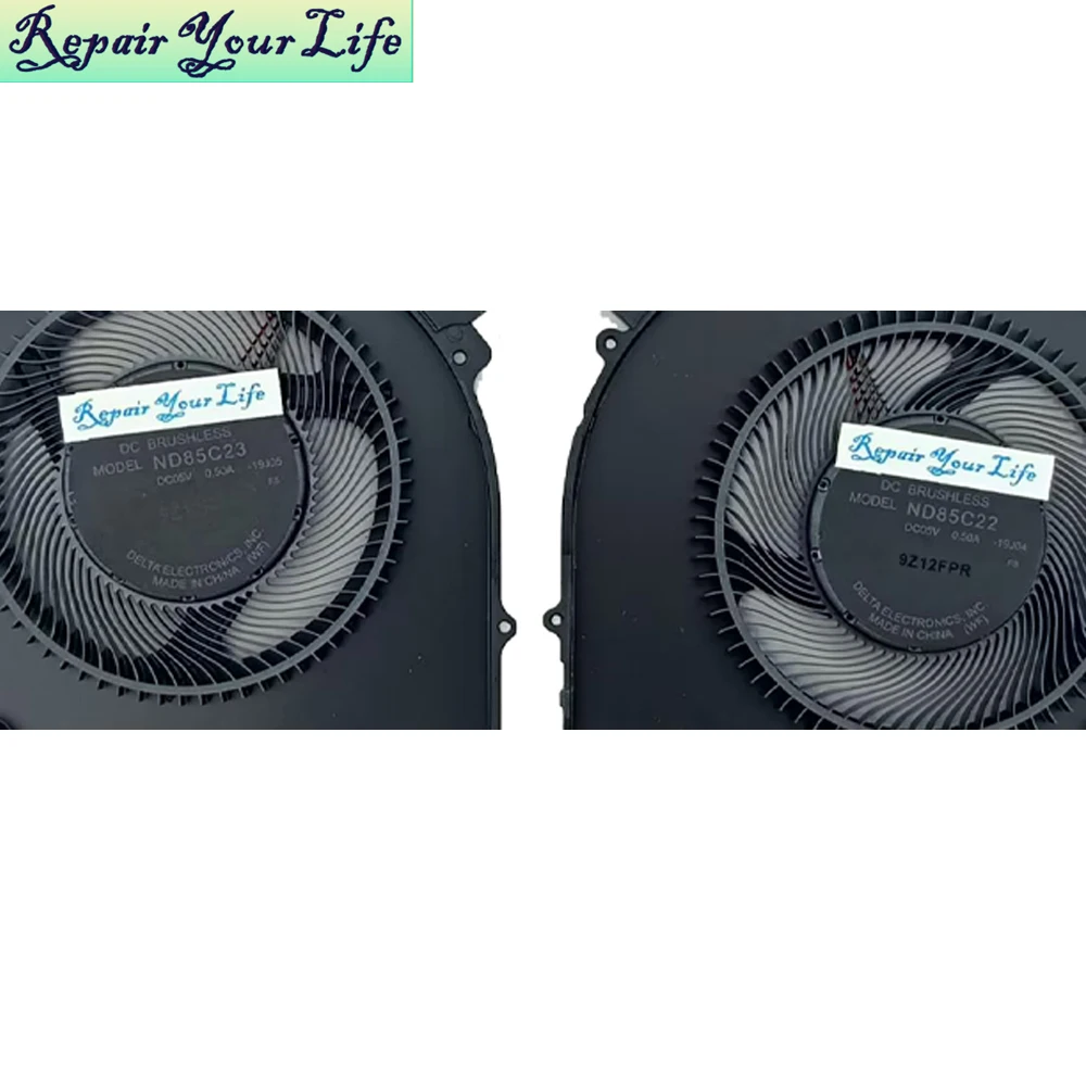 Ventilador de refrigeración para ordenador portátil, Enfriador de GPU para HP ZBook Studio G7, M14876, M14877-001, ND85C22, ND85C23-19J05, Notebook, VGA - imagen 5