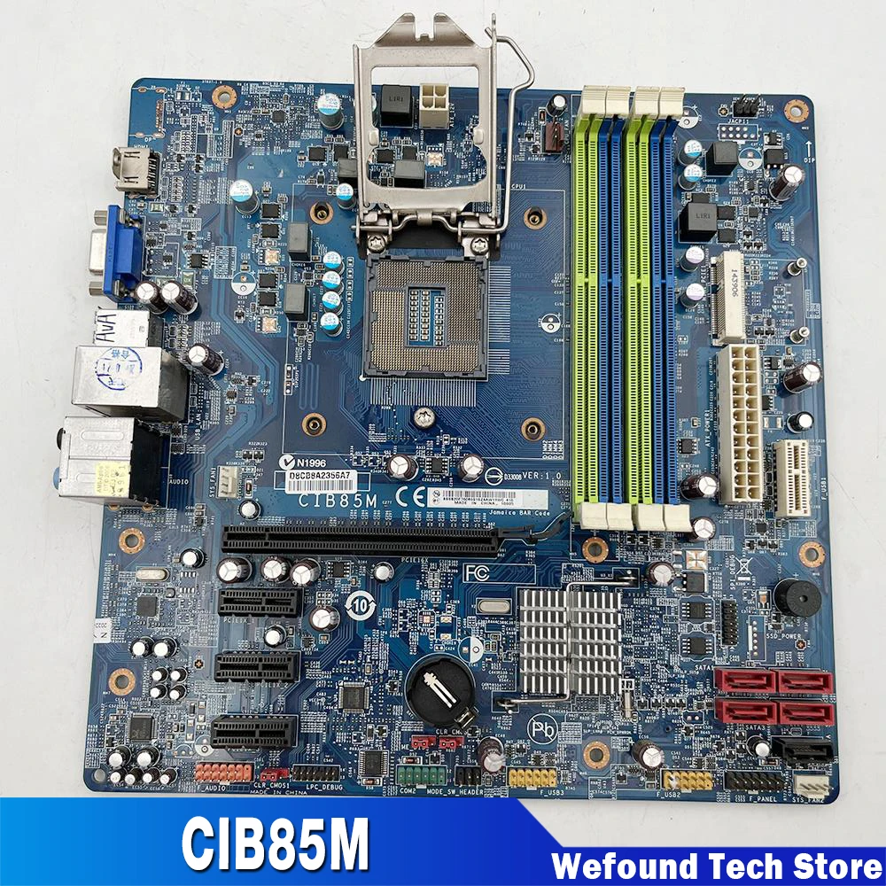 Para Lenovo K450 K450e X310 placa base de escritorio LGA 1150 B85 DDR3 32GB CIB85M - imagen 2