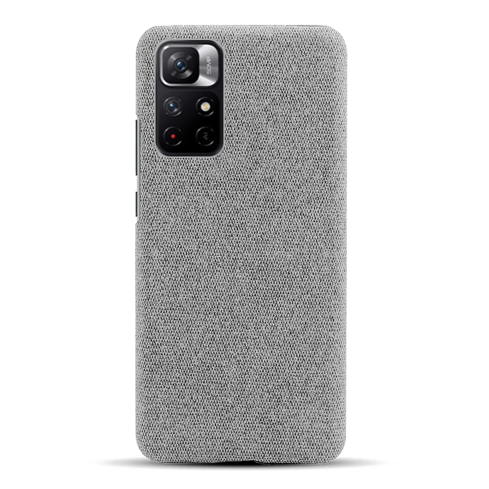 Funda de tela para Xiaomi Redmi Note 11, 10S, Funda de teléfono con textura, compatible con Redmi Note 11 Pro, versión Global - imagen 5