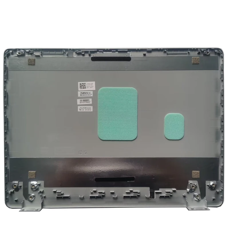 Una computadora portátil con un cuadrado verde en la parte posterior