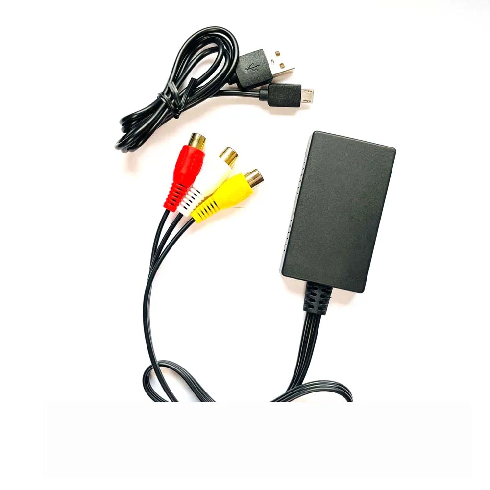 Cable hembra 3RCA para PS2 PS3 cable AV a convertidor adaptador HD compatible con 1080P/720P NTSC PAL para PS1 HD TV - imagen 2