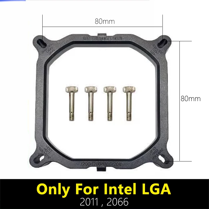 Soporte de Base de montaje para enfriador de CPU JUMPEAK para AMD Ryzen AM4 Intel LGA 1700 1150 1151 115x 1366 2011 2066 X79 X99 - imagen 4