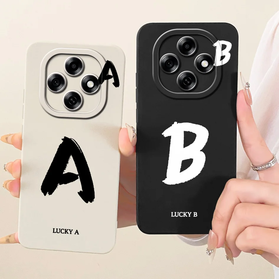 Para OPPO F31 F 31 Pro funda CPH2763 CPH2781 letras de la suerte funda protectora de silicona suave para Oppo A6 Pro 4G CPH2799 F31Pro parachoques