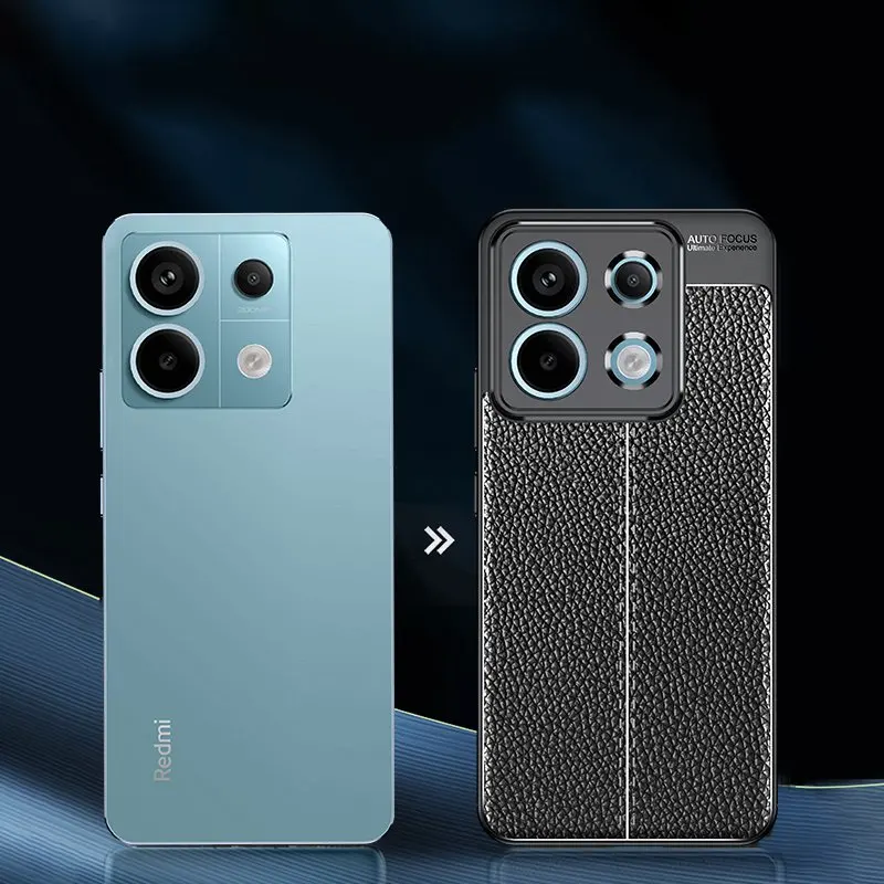 Para Redmi Note 13 Pro 5G Funda Redmi Note 13 Pro Funda a prueba de golpes TPU Funda de cuero suave para teléfono parachoques para Redmi Note 13 Pro - imagen 3