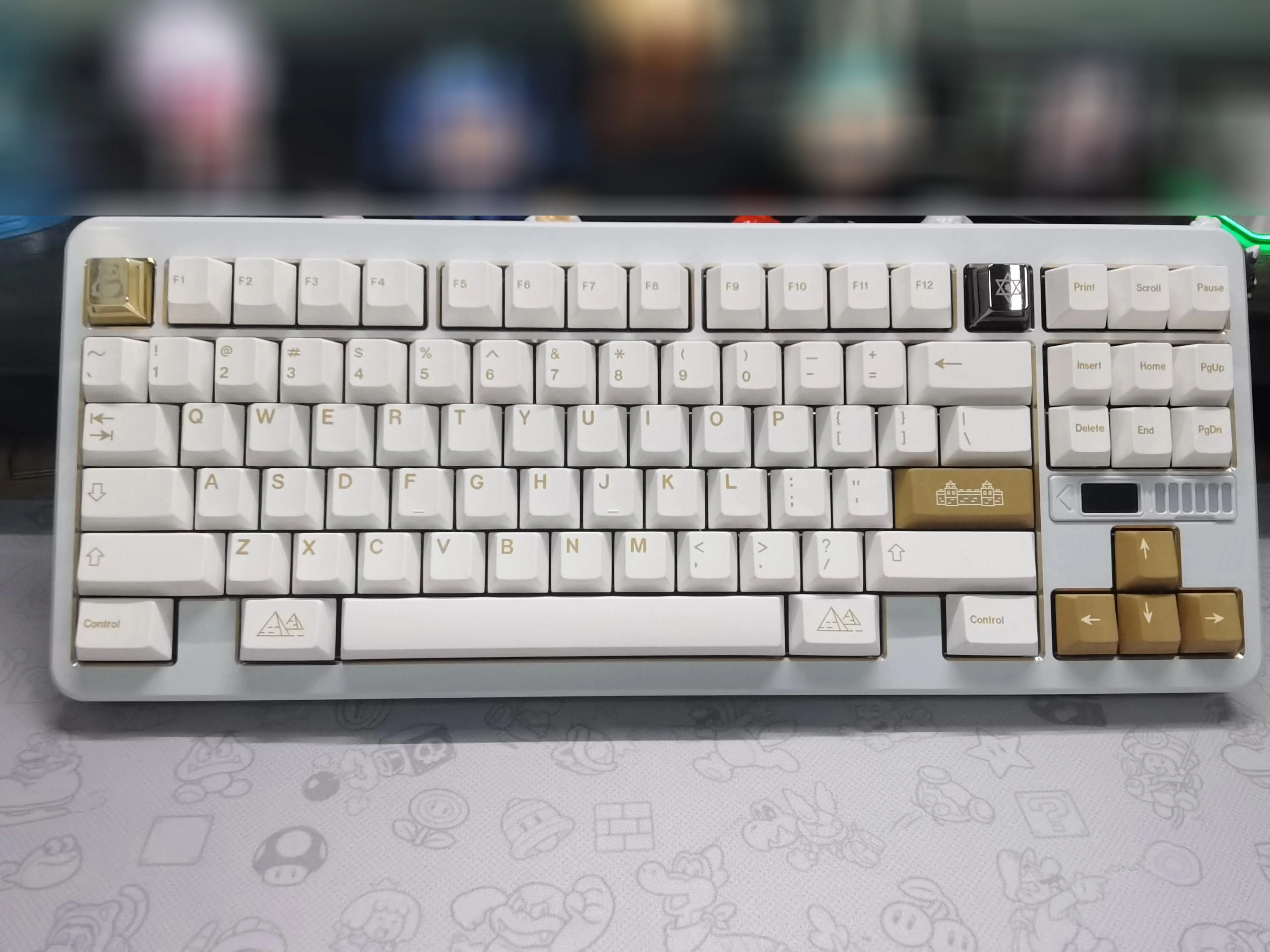 Juego de teclas de civilización PBT GMK, perfil de cereza, teclas de sublimación de tinte PBT para teclado mecánico MX Switch 61/66/75/87/98/980 - imagen 3