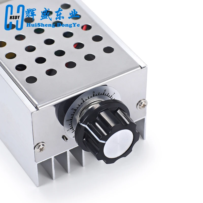Controlador de velocidad de 10000W 25A, regulador de voltaje SCR de alta potencia, interruptor atenuador, Control de temperatura y velocidad, termostato AC 110V 220V - imagen 4