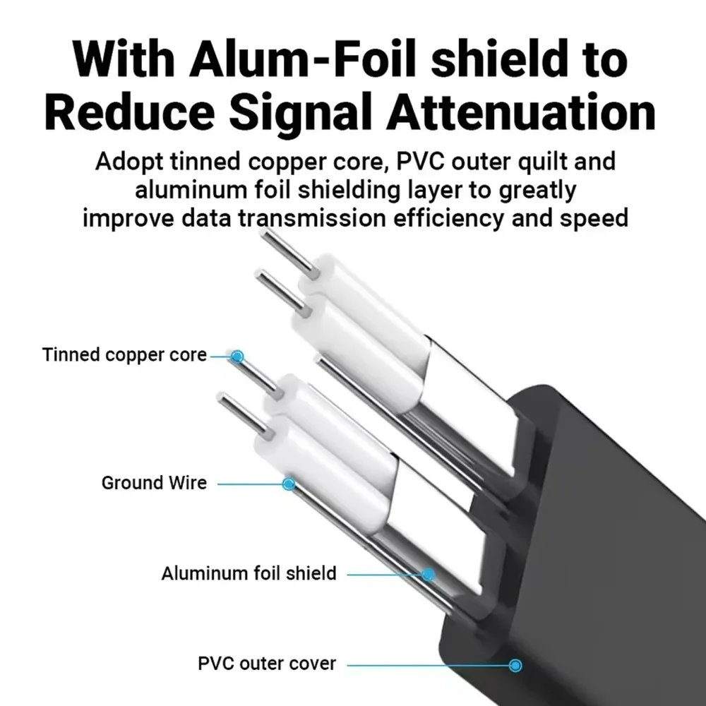 Cable SATA III Cable de datos SATA recto curvado de 6Gbps Cable SATA negro con perno de bloqueo para HDD SSD CD Driver CD Writer 30/39/100CM - imagen 3