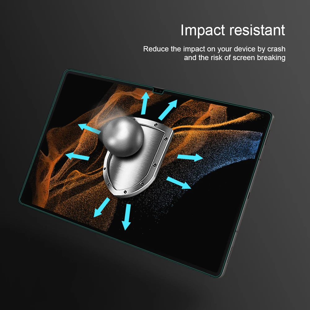 NILLKIN-Protector de pantalla Ultra templado para Samsung Galaxy Tab S8, Protector de pantalla HD, película para S7, S7 Plus - imagen 4