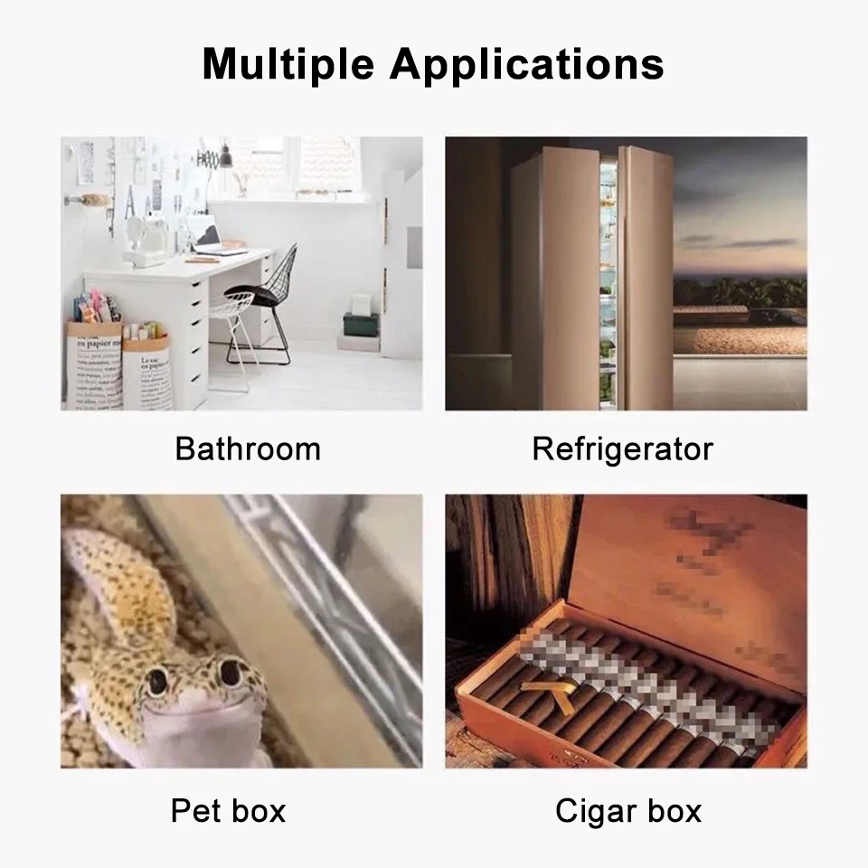 Termómetro Digital LCD, higrómetro, temperatura interior del hogar, medidor de humedad, Sensor, estación meteorológica para el hogar, habitación de bebé - imagen 3
