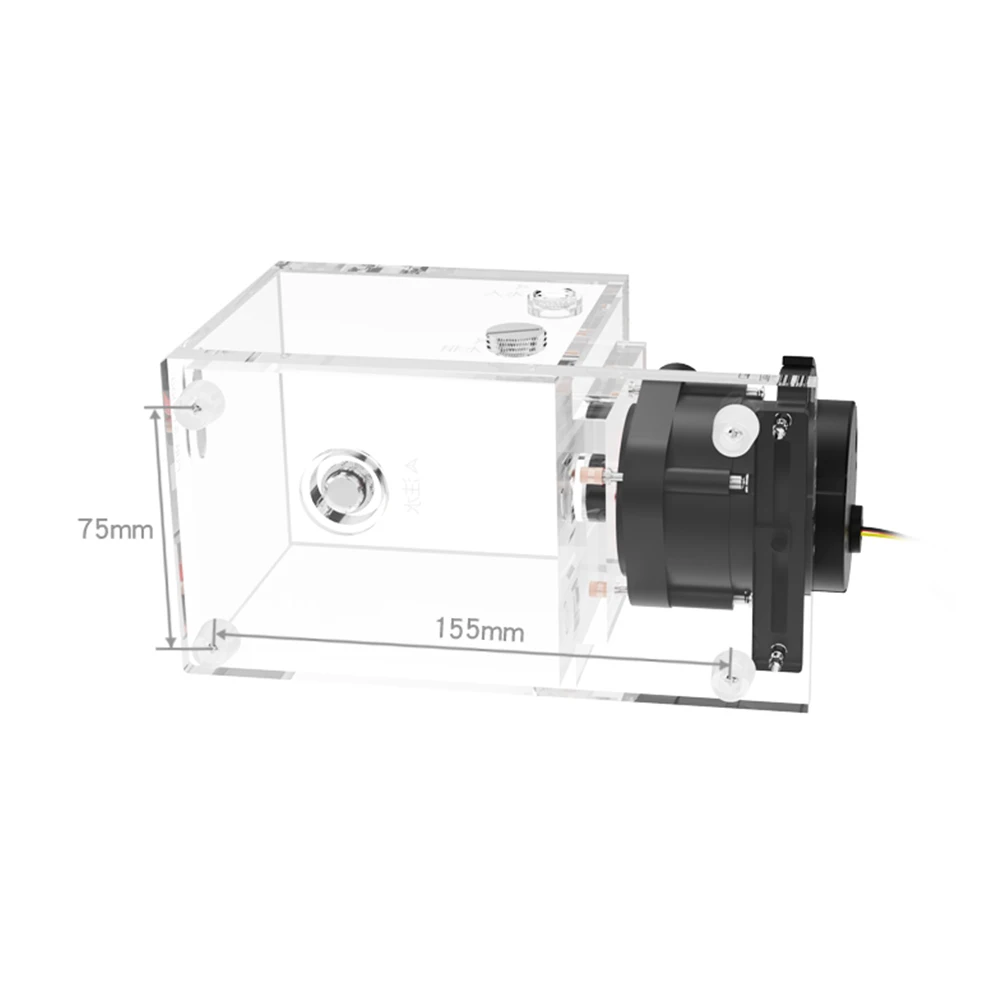 FREEZEMOD-bomba de depósito combinada cuboide, cubo de tanque de agua de 890ML, elevación antiespumante integrada, flujo de 7 metros, 1200L/H, PUB-ST1000 - imagen 5