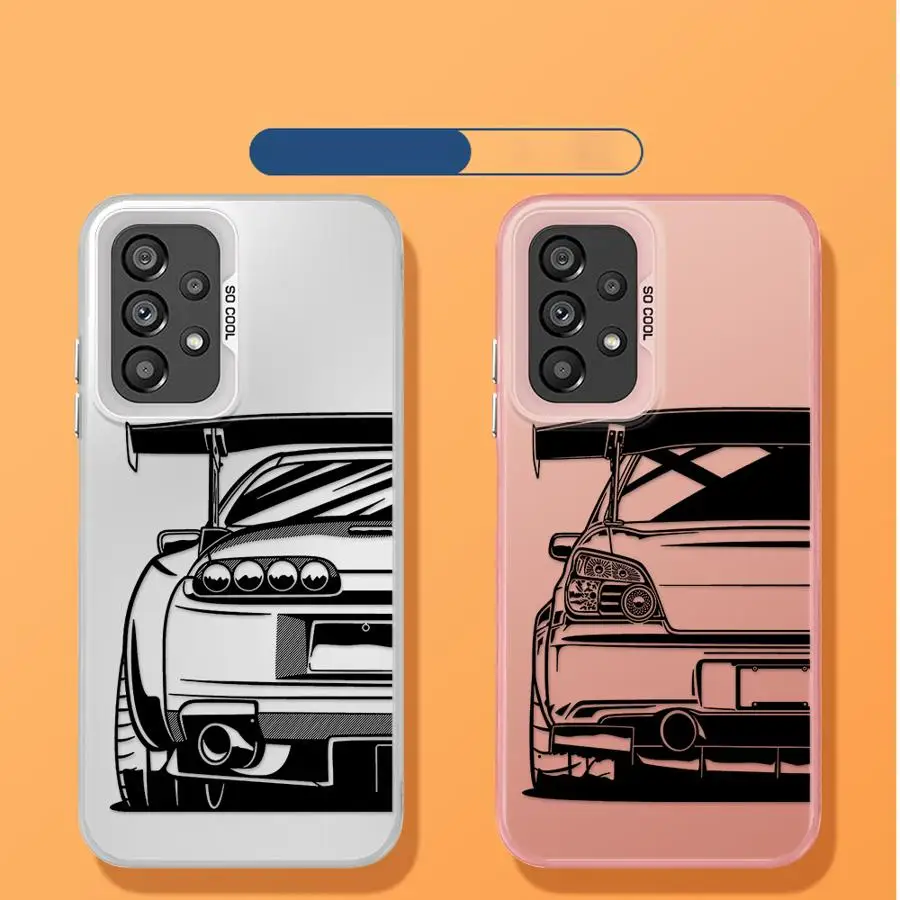 Dream Car JDM Cool Soft Shell funda de teléfono para Samsung Galaxy A53 A71 A35 A52 A72 A26 A36 A54 A51 A56 A73 A55 - imagen 2