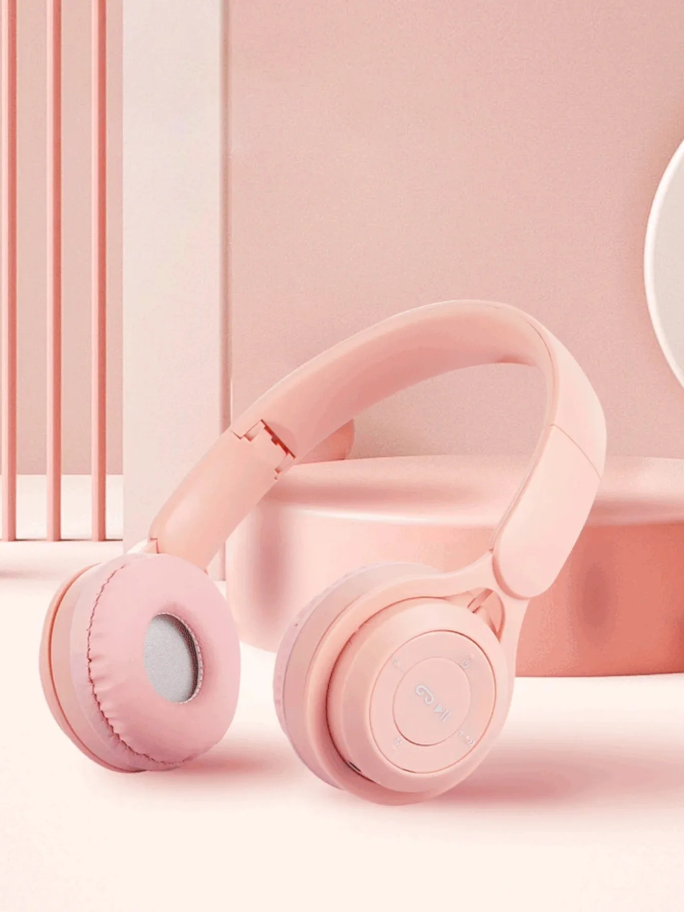 Auriculares Bluetooth montados en la cabeza, calidad de sonido HiFi, retardo de juego sin costuras, auriculares Bluetooth portátiles plegables - imagen 4