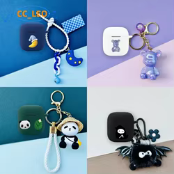 OPPO Enco Buds3 – Funda de Silicona Panda con Llavero