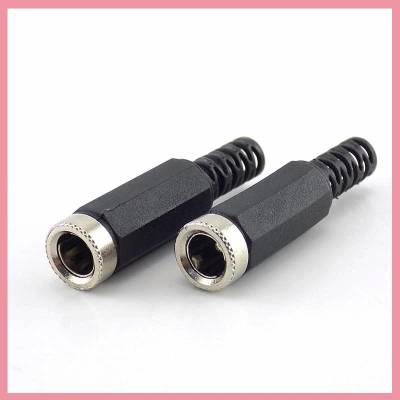 2/5/10 Uds 5,5x2,1mm DC hembra Cable de extensión conector adaptador para sistema de cámara Cctv adaptador de enchufe B6 - imagen 4