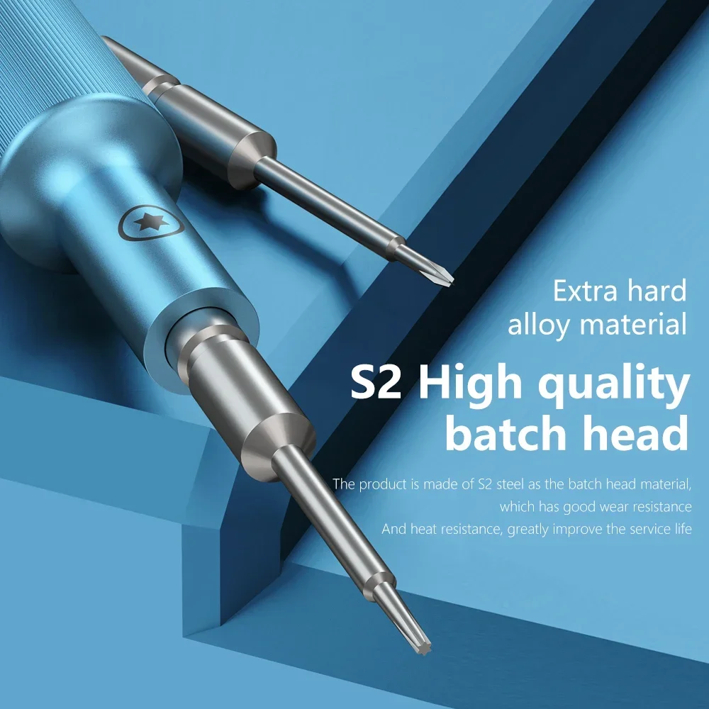 MaAnt MY-905 Kit de destornilladores de alta dureza Cross Torx T2 Y0.6 Pentalobe Phillips para teléfono, reloj, tableta, herramienta de apertura de reparación - imagen 3