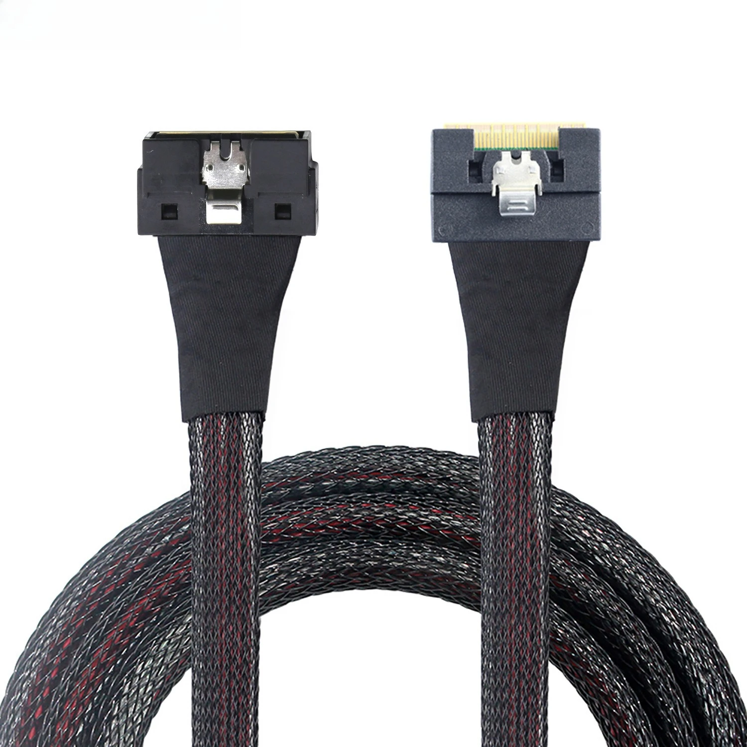 PCI-E Slim SAS LP Low Profile SFF-8654 8I Anti-skew Plug 8654 8X Cable Length Optional 0.5M 0.8M 1M - imagen 3