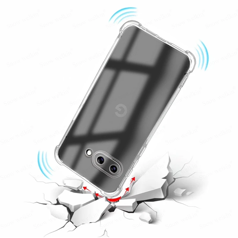 Para Pixel 9A Airbags Buffer funda de protección completa para Google Pixel 9A funda trasera transparente suave TPU a prueba de golpes - imagen 4