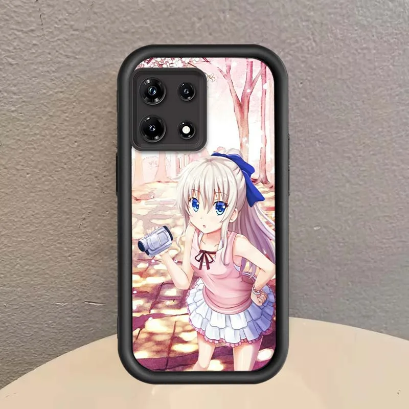 ANIME Nao Tomori para Infinix Tecno Pova Spark 3 4 5 6 Go 7 7T 10 10C 20 20C 30 30C Pro Plus Neo Eye escalera funda de teléfono - imagen 3